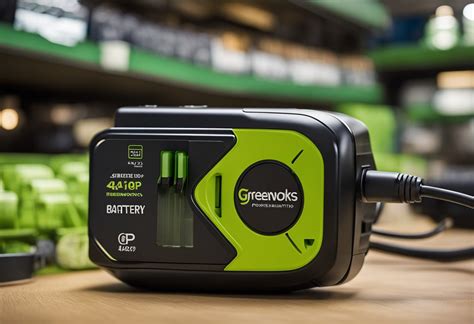 greenworks battery not charging